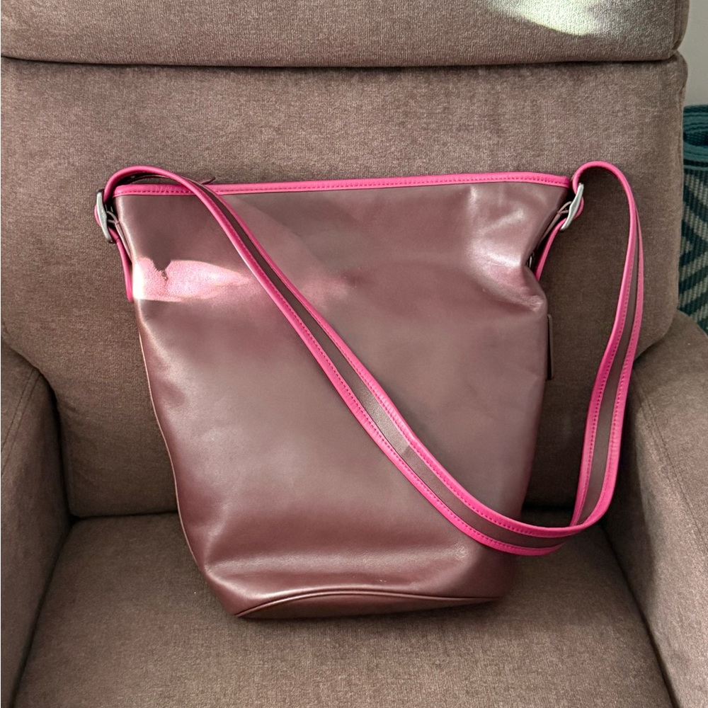 Coach 75th Anniversary Leather Duffle Bag